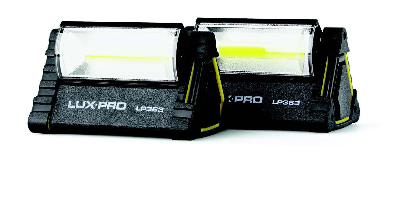 Luxpro Lp362 Mini Triangle Worklight 2pk User Manual