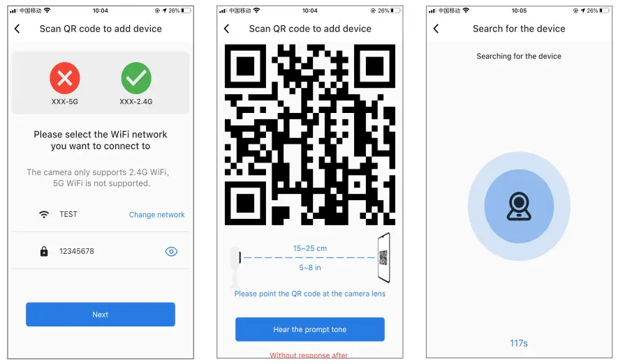 Shenzhen Oikay Innovation Technology F1 Smart Life Camera - app3