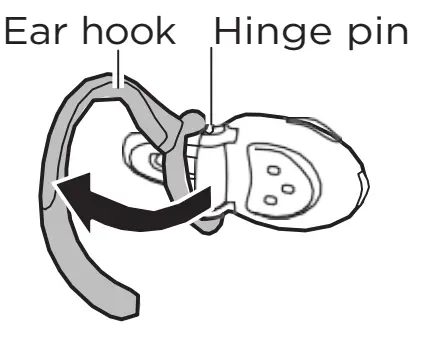 motorola H725 S Bluetooth Mono Headset with Alexa - fig 1