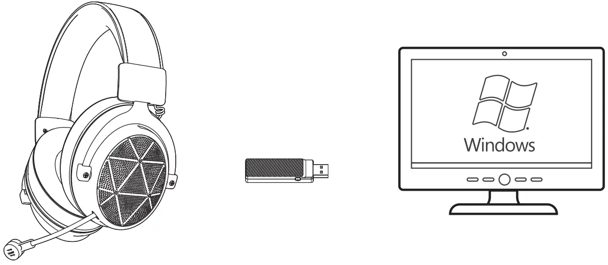 EKSA E910 Gaming Headphones - drivers