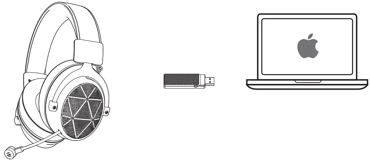 EKSA E910 Gaming Headphones - sound output