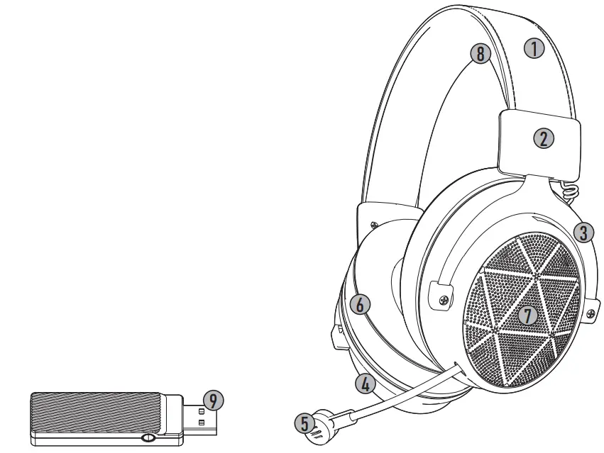 EKSA E910 Gaming Headphones