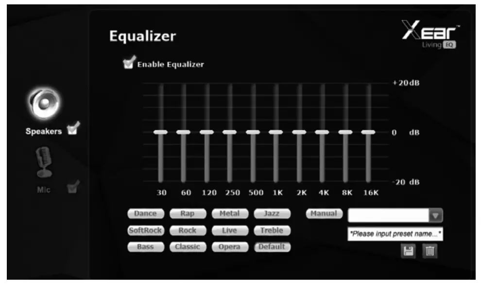 Rosewill Saros C150 S Pro Gaming Headset - equalier