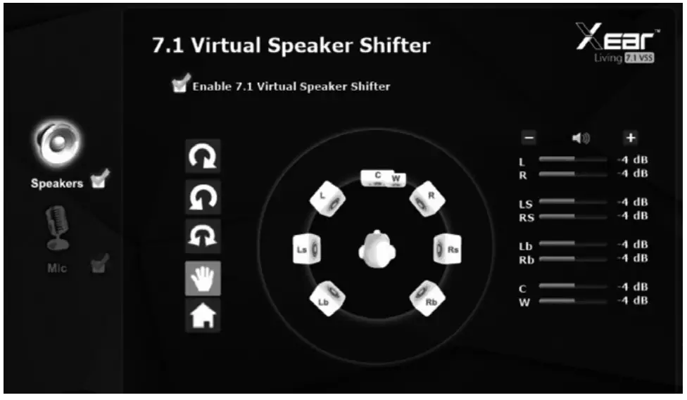 Rosewill Saros C150 S Pro Gaming Headset - speaker
