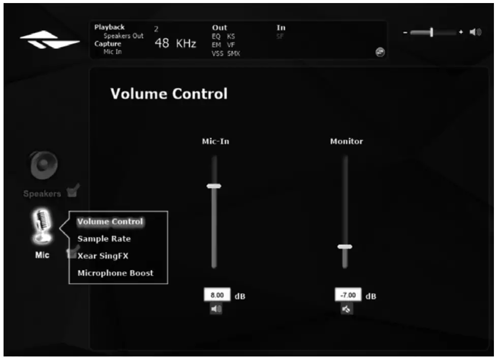 Rosewill Saros C150 S Pro Gaming Headset - volume control2