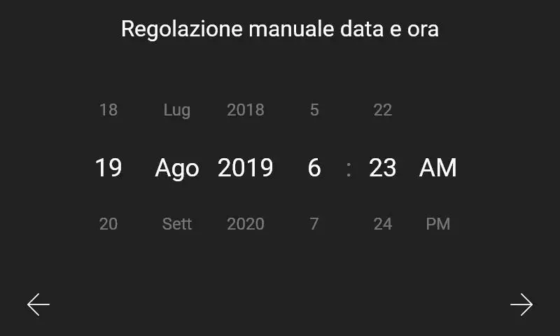 Adjust Date and Time
