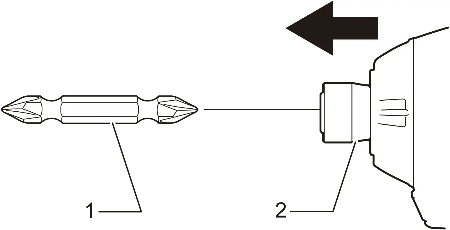 Installing or Removing Driver Bit Socket Bit 02