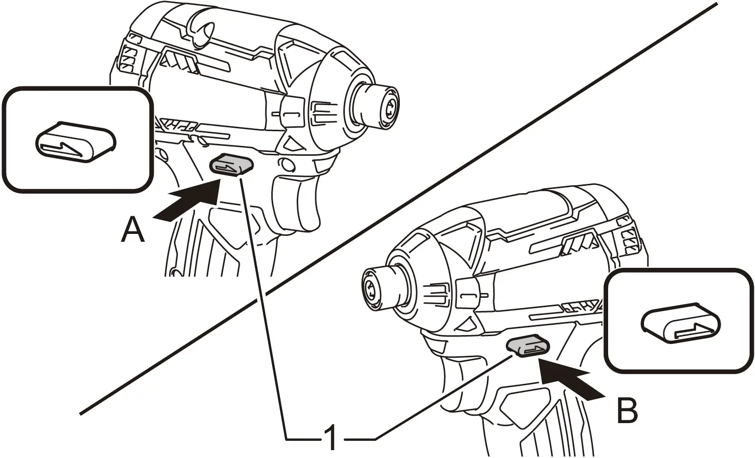 Reversing Switch Action