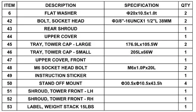 SPIRIT SP-3515 Standing Calf FIG 23
