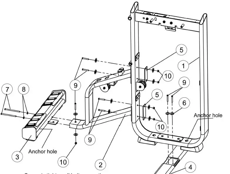 SPIRIT SP-3515 Standing Calf FIG 3