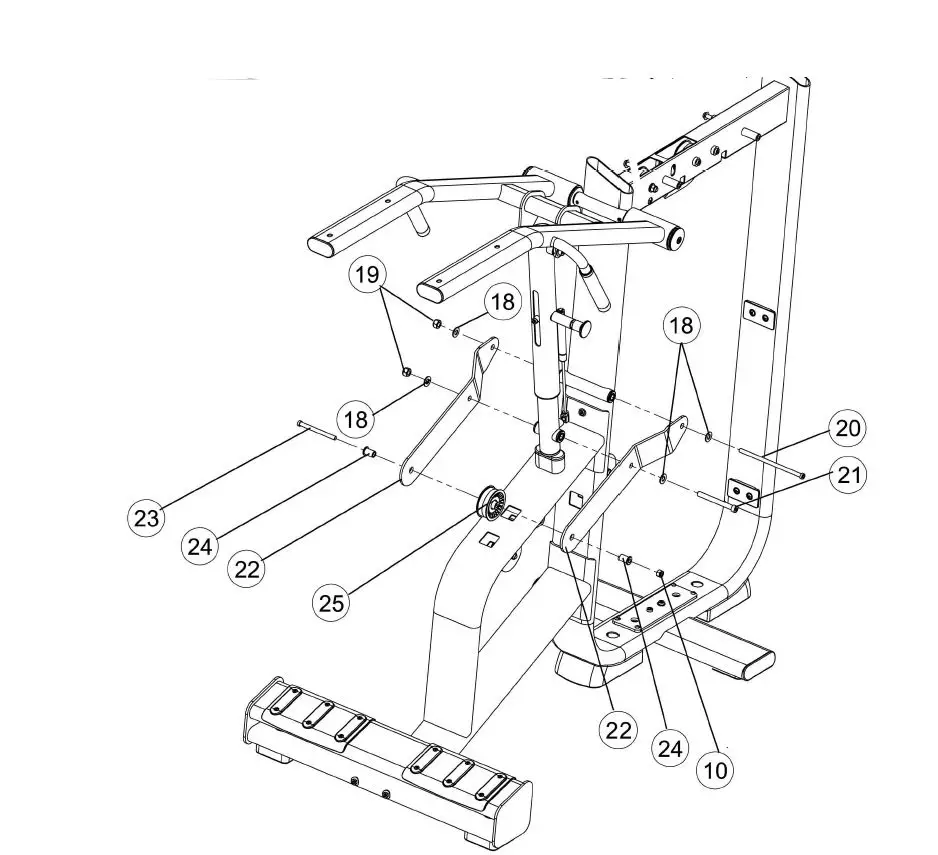 SPIRIT SP-3515 Standing Calf FIG 5