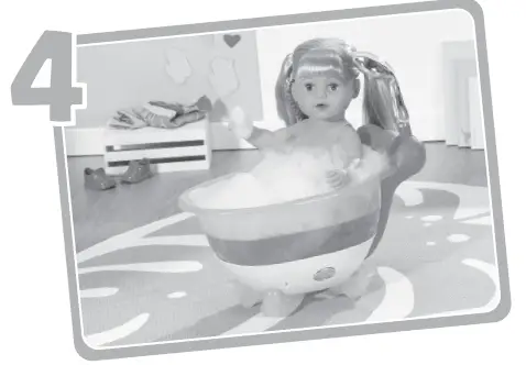 BABY born 827185 Soft Touch Sister Multicolored Chopping Board 43cm Zapf FIG 7