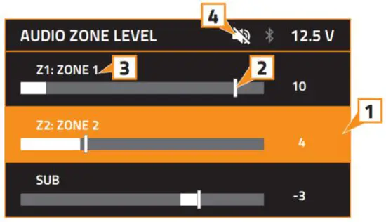 HERTZ HMR20 Digital Media Receiver - Adjusting the volume