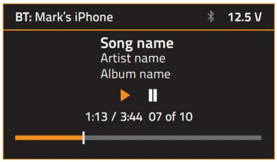 HERTZ HMR20 Digital Media Receiver - BLUETOOTH OPERATION