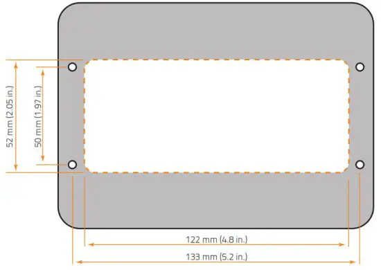 HERTZ HMR20 Digital Media Receiver - MOUNTING HOLE