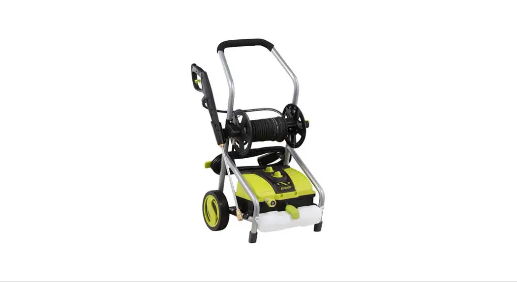 Sunjoe Spx4501-rm 13a Electric Pressure Washer With Onboard Hose Reel Owner's Manual