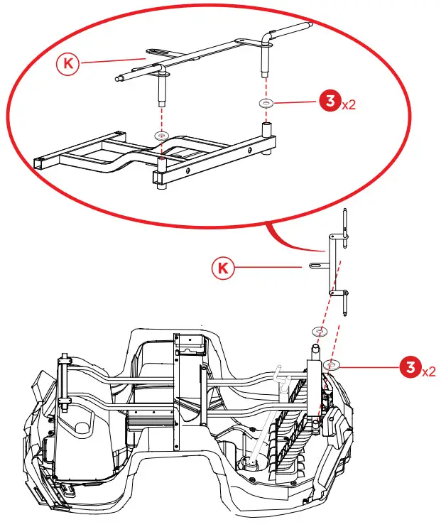 GYMAX GYM07143 Kids ATV Quad Ride On Car Toy - parts 2