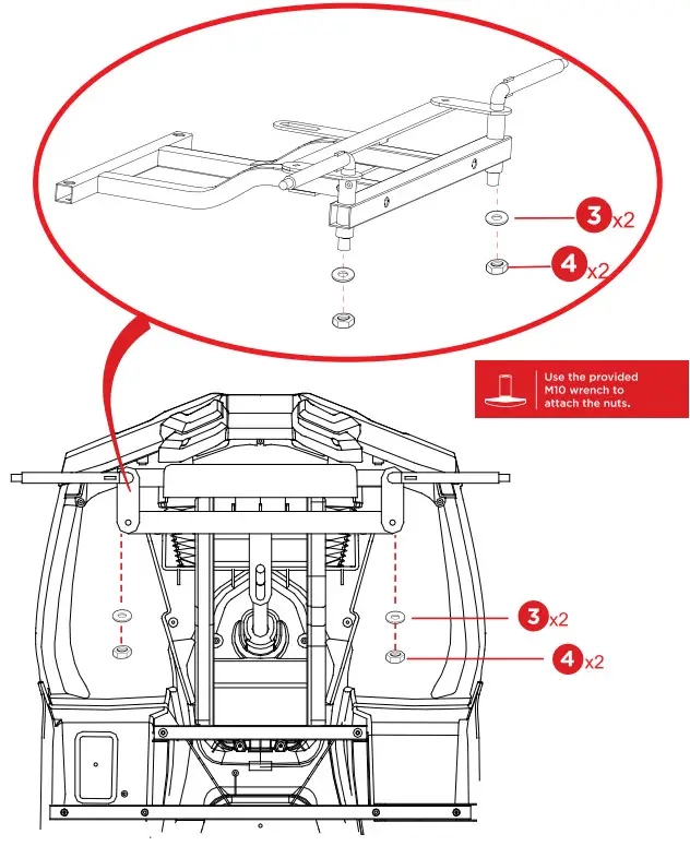 GYMAX GYM07143 Kids ATV Quad Ride On Car Toy - parts 3