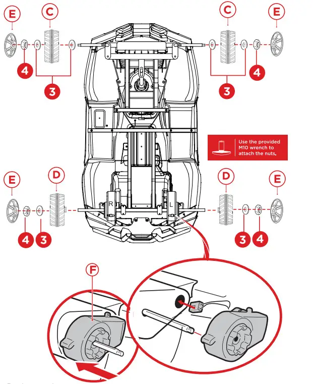 GYMAX GYM07143 Kids ATV Quad Ride On Car Toy - parts 5