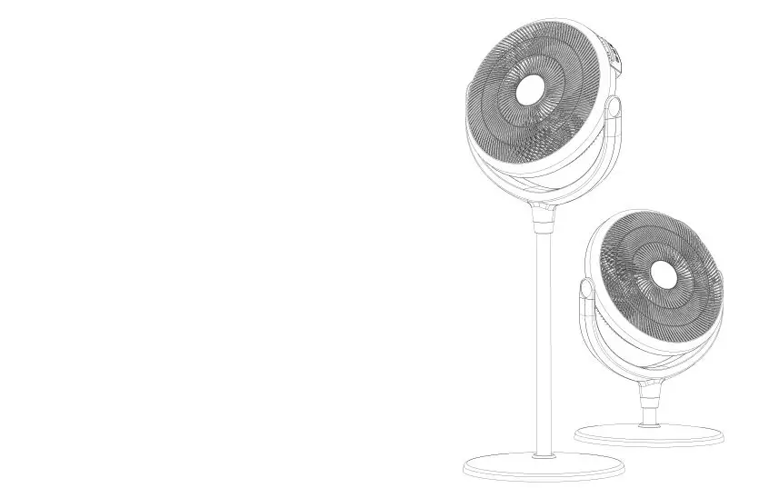 Airking Power Stand & Floor Fan With Remote Control User Manual