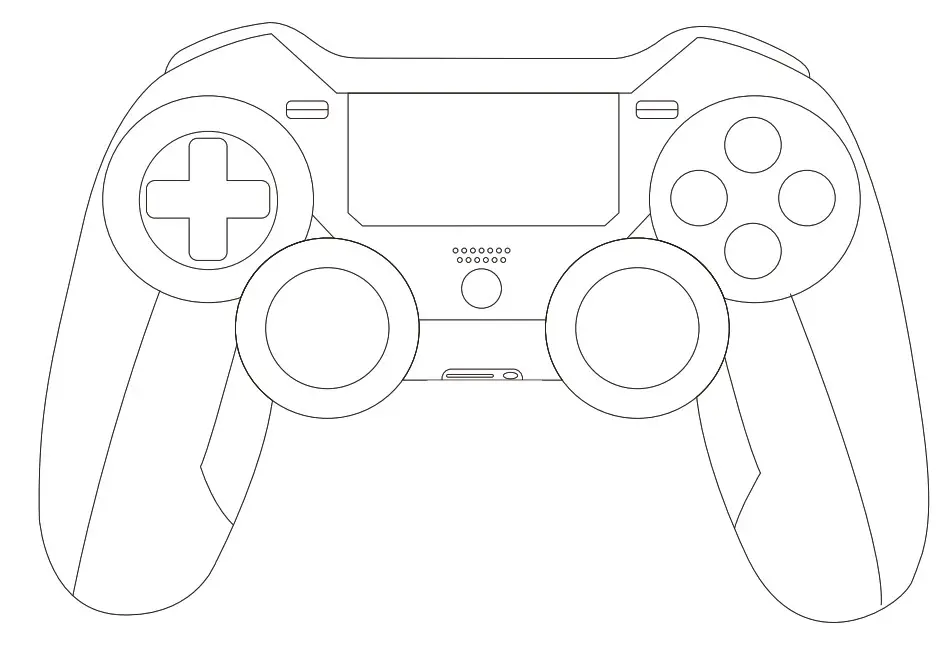 Honson HS PS4125 P4 Elite Wireless Controller