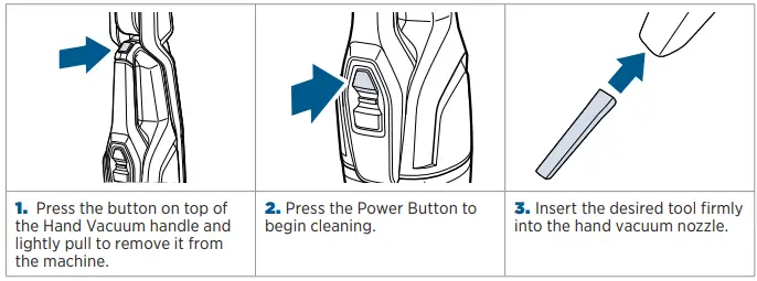 BISSELL 3191 Series PowerSwift Ion Pet 2-In-1 Lightweight Vacuum Cleaner FIG 5