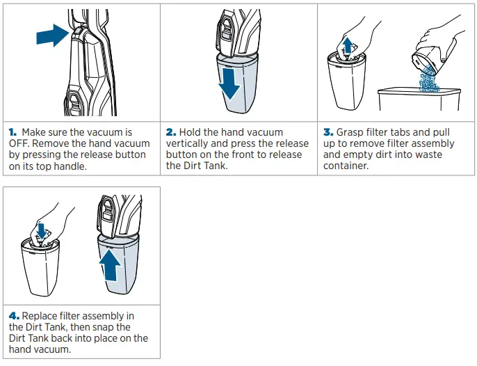 BISSELL 3191 Series PowerSwift Ion Pet 2-In-1 Lightweight Vacuum Cleaner FIG 6