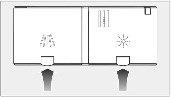 Filling the salt reservoir