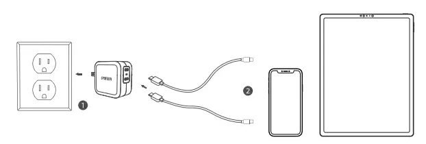 CHOETECH PD6009 PD 40W Dual USB-C Charger-fig2