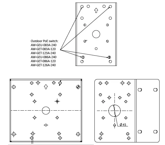 VIVOTEK AW-GET-083A-120 4-Port-10-10-FIG 3