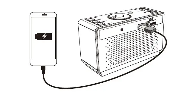 iTOMA- CKS708 Alarm- Clock Radio -with -Bluetooth- Speakers -fig 17