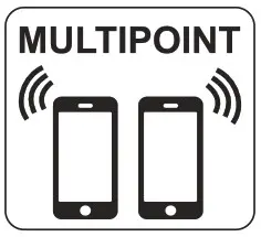 SUNITEC BC945P Premium Handsfree Bluetooth for Cell Phone - multipoint