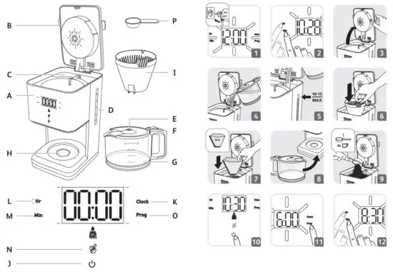 Tefal CM693110 Drip Coffee Maker - figure 1