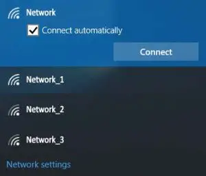 FIG 18 Connect Using Windows Built-In Wireless Utility