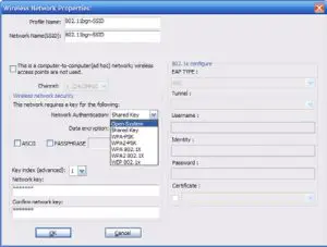 FIG 23 Create a new Infrastructure mode profile