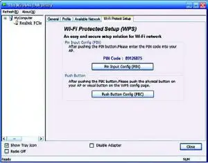 FIG 34 Wi-Fi Protected Setup