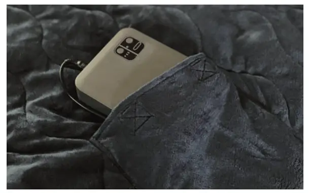 KODIAK B07JQ979XC Battery Powered Heating Blanket - battery pack 4