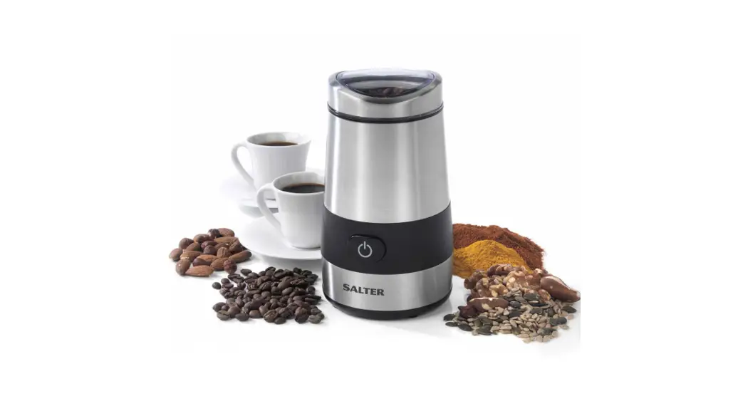 Salter Ek5030 Caffe Burr Coffee Grinder Instruction Manual