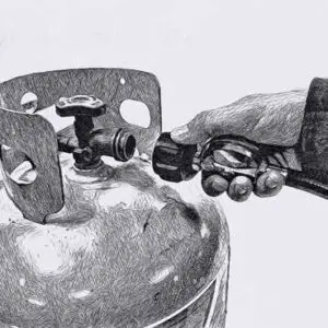 FIG 4 Connect supplied regulator