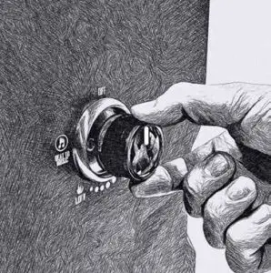 FIG 6 Turn gas control to “OFF”.