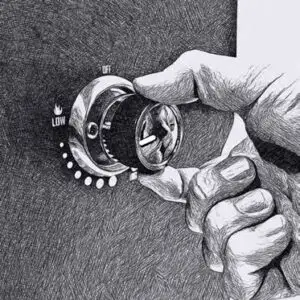 FIG 7 Press, hold and turn to low.