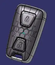 Mobase Electronics Mbecfob2211 Transmitter Smart Key User Manual