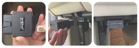 Sin Track GPS Tracker With Read data from - connector