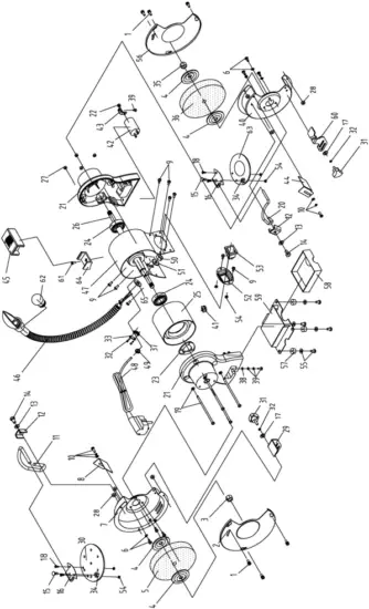 CBG6250L - PARTS DIAGRAM