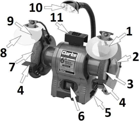 Clarke CBG6250L - CARTON CONTENTS 1