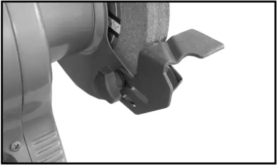 Clarke CBG6250L - INSTALLING THE TOOL RESTS