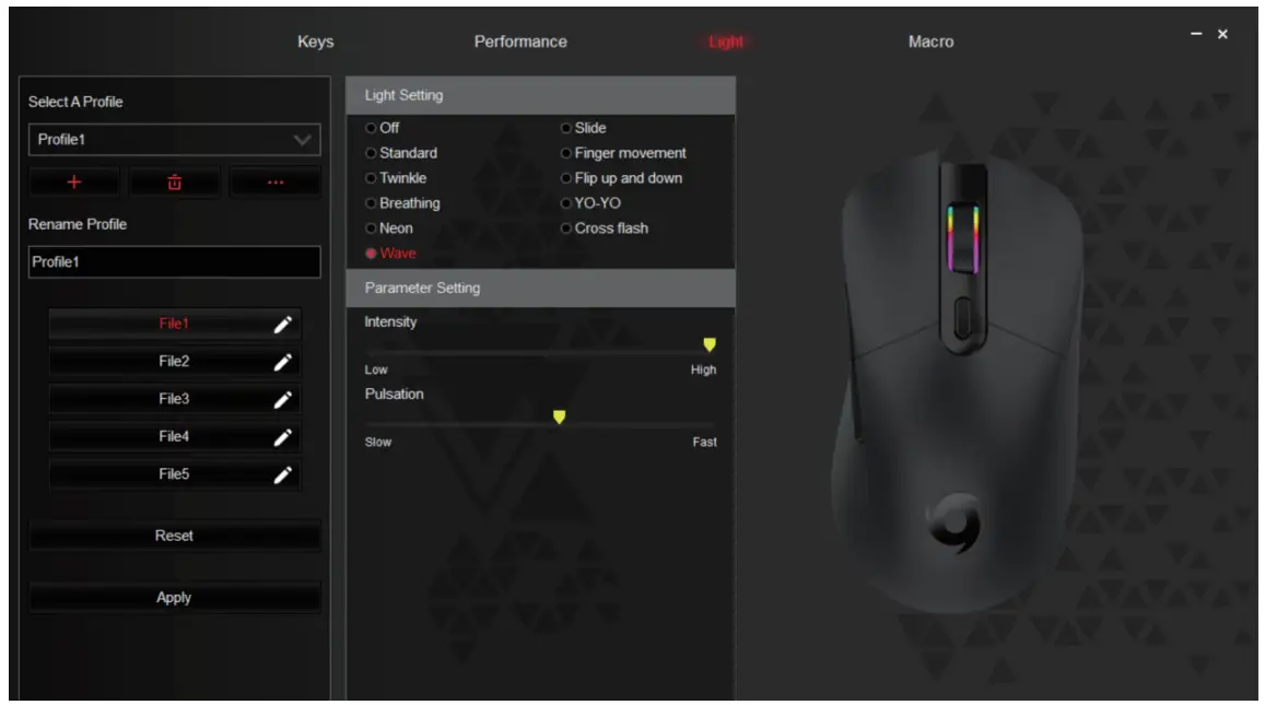 Typhoon STRIKE MSE11 RGB Gaming Mouse - fig 1