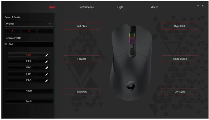 Typhoon STRIKE MSE11 RGB Gaming Mouse - fig 3