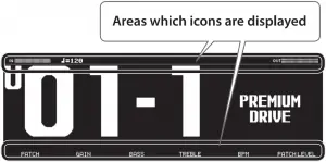 About the Play Screen - Icons shown in the play screen
