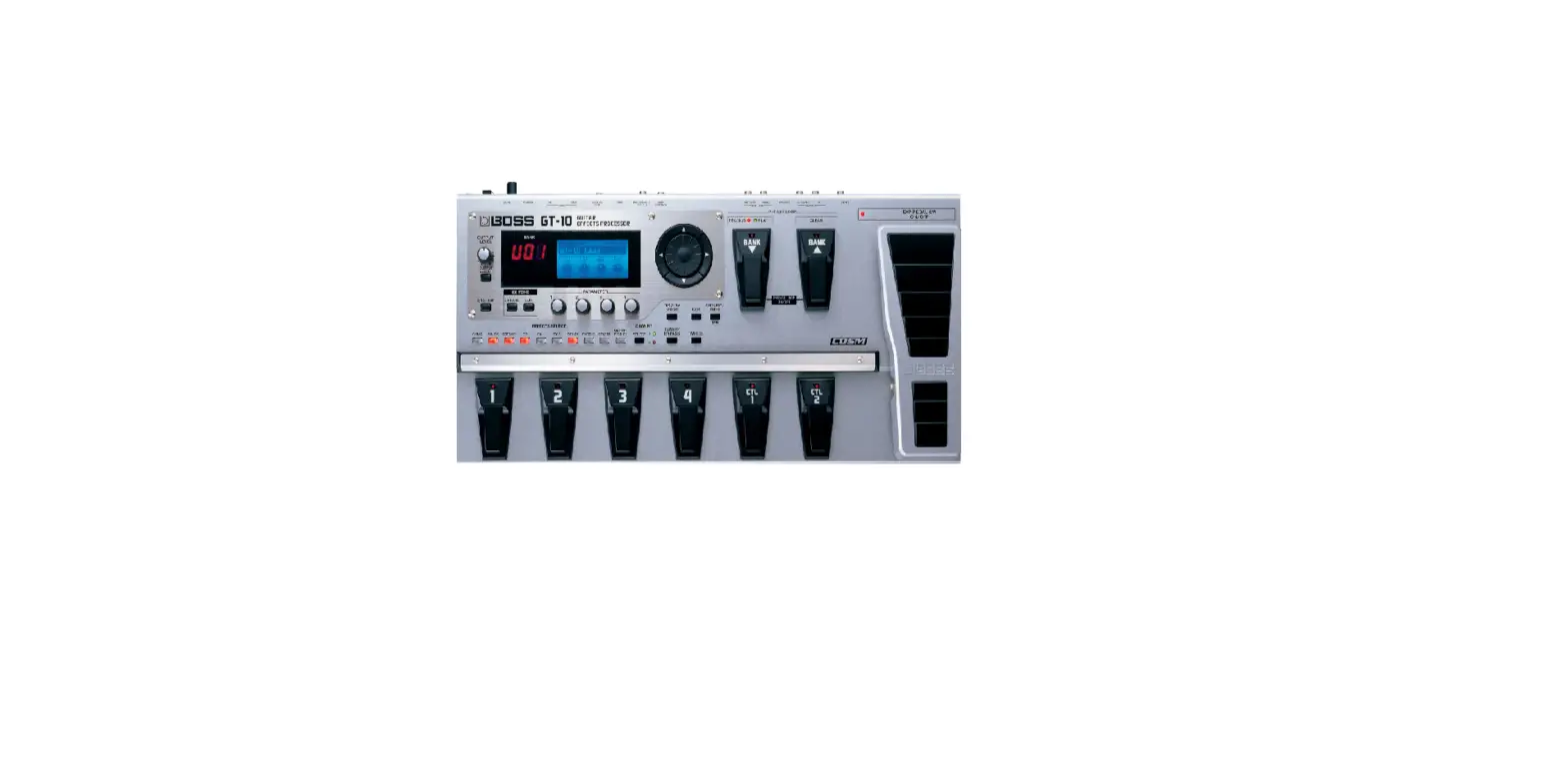 Boss Guitar Effects Processor Owner's Manual